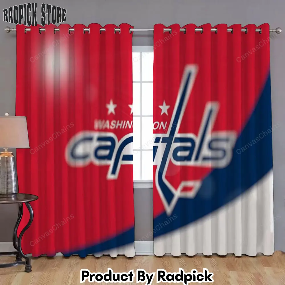 Radpick washington capitals window curtains nhl capitals washington curtains living room curtains for window rp852111